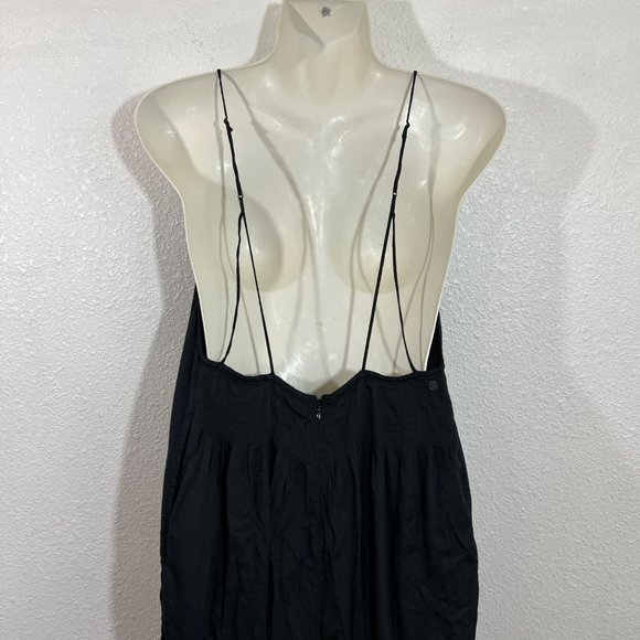 Volcom black strap Jumper wide‎ leg adjustable sleeveless  Size: XS - Picture 6 of 9